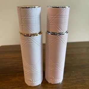 NEW 2 Empty Dior Refillable Perfume Bottle Spray/ 30 for both